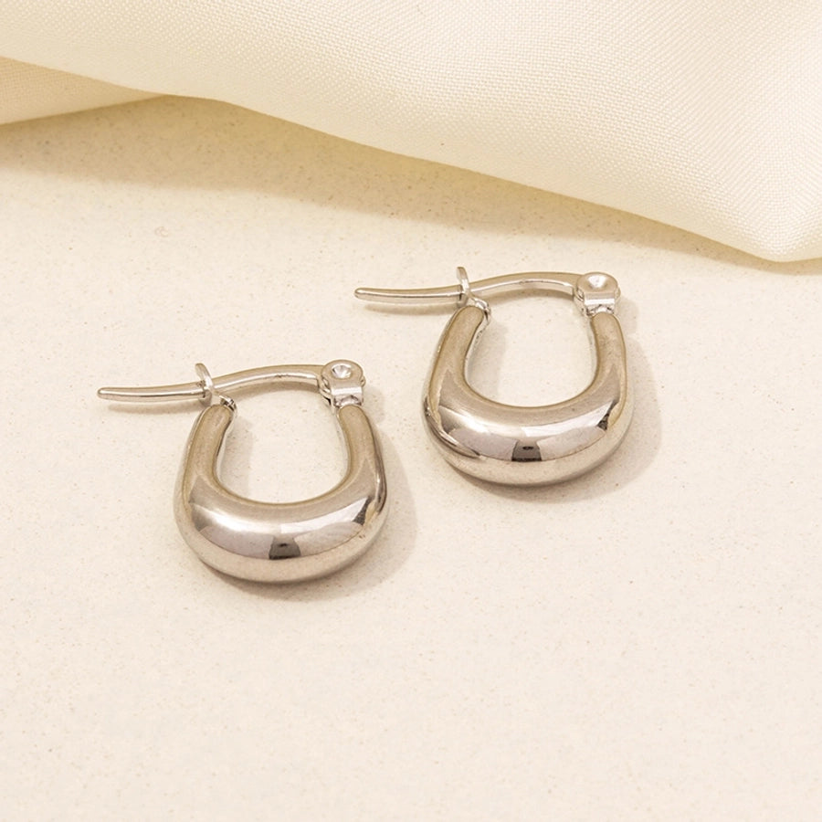 Modern Style Irregular Earrings [304 Stainless Steel,18K Gold Plated]