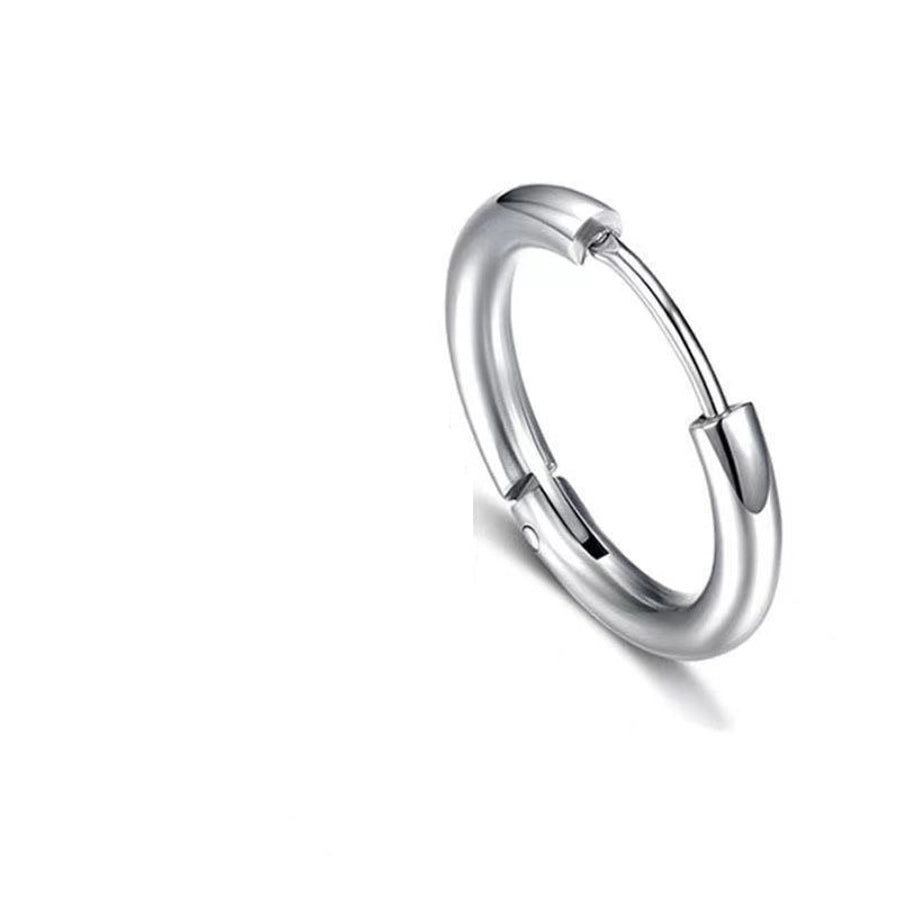 Single Hoop Earrings 1 Piece Earrings [Stainless Steel]