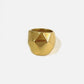 Geometric Open Ring [316L Stainless Steel, 18K Gold Plated]