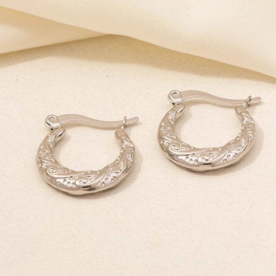 Modern Style Irregular Earrings [304 Stainless Steel,18K Gold Plated]