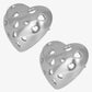 Heart Holes Earrings [304 Stainless Steel]