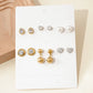 Random Style Earrings Sets [304 Stainless Steel, 14K Gold Plated]