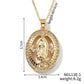 Vintage StyleVirgin Mary Pendant Necklace [304 Stainless Steel,Copper]