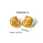 Conch Earrings [304 Stainless Steel,18K Gold Plated]