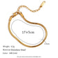 Mix Silver Gold Layered Chain Necklace/Bracelet [304 Stainless Steel, 18K Gold Plated]