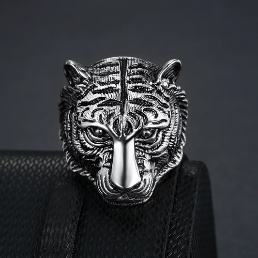 Retro Tiger Ring [304 Edelstahl]