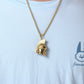 Hip-Hop Retro Solid Color Pendant Necklace [304 Stainless Steel]