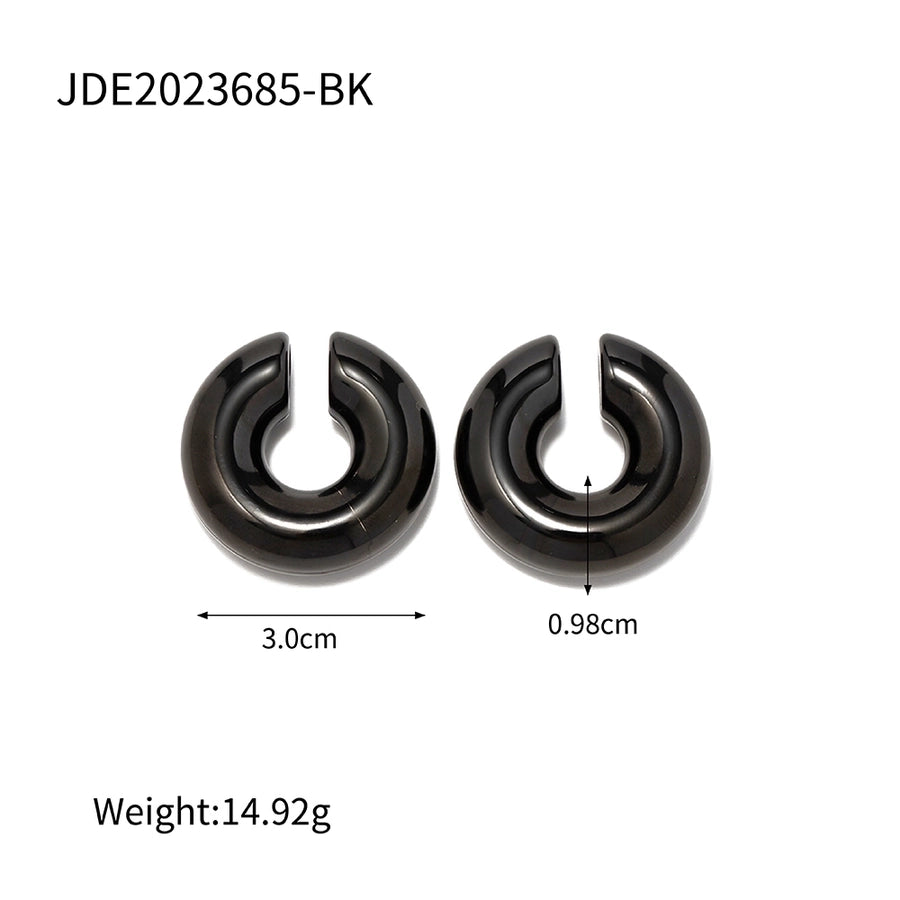 C Shape Ear Clips [304 Stainless Steel]