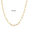 Thin Link Chain Bracelet/Necklace [Stainless Steel,18K Gold Plated]