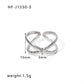 Mix Designs Silver Ring [Stainless Steel]