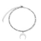 Moon Anklet [Stainless Steel]