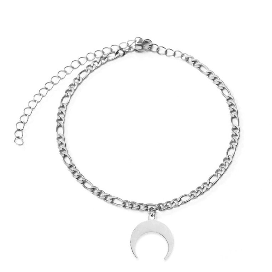 Moon Anklet [Stainless Steel]