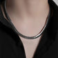 Hip-Hop Retro Solid Color Men'S Necklace [304 Stainless Steel]