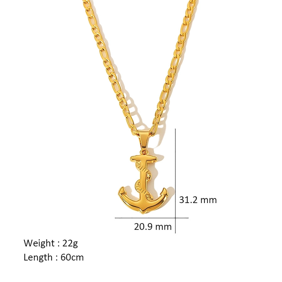 Anchor Necklace [304 Stainless Steel]