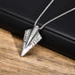 Arrow Pendant Necklace [304 Stainless Steel]