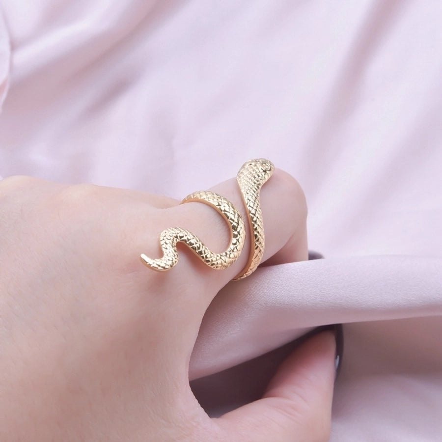 Snake Ring [304 Stainless Steel 18K Gold Plated]