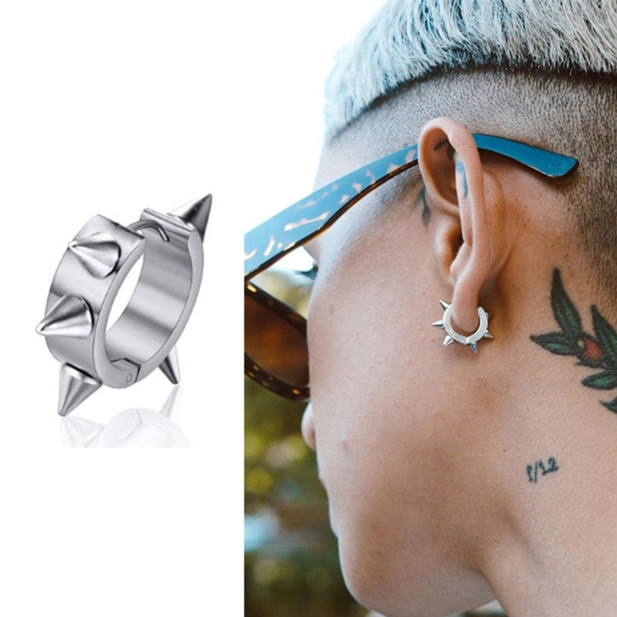 Punk Ear Studs 1 κομμάτι [από ανοξείδωτο χάλυβα]