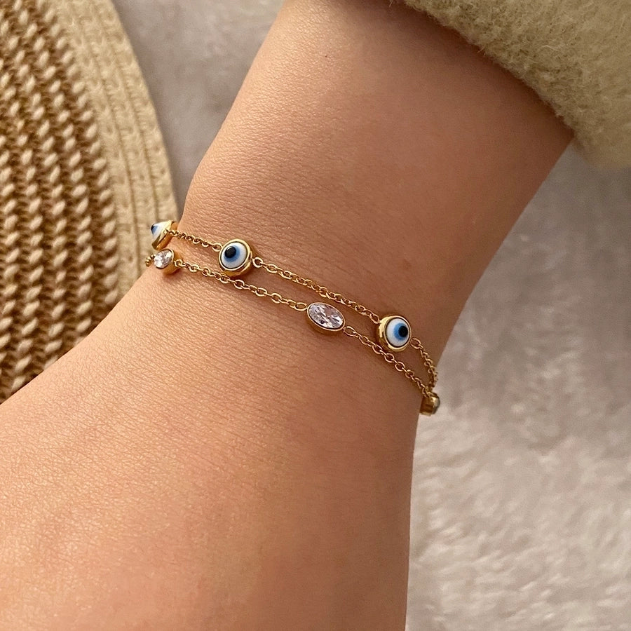 Cute Designs Bracelets [Stainless Steel, 18K Gold Plated]