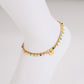 Butterfly Colored Beads Bracelet/Anklet [304 Stainless Steel]