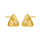 Mix Designs Earrings [Stainless Steel,18K Gold Plated]