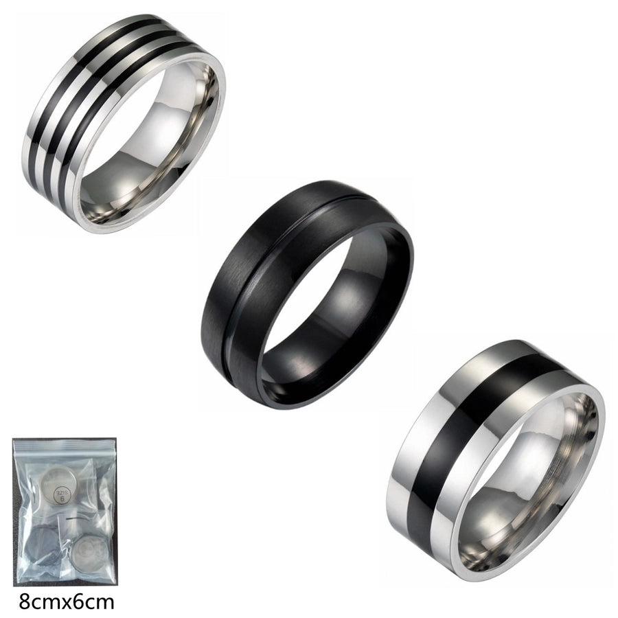 Three Piece Ring Set [304 Stainless Steel]