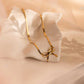 Bow Knot Bracelets/Earrings/Necklace  [304 Stainless Steel,18K Gold Plated]