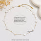 Four Leaf Clover White Necklace  [304 Stainless Steel,18K Gold Plated]