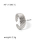 Mix Designs Silver Ring [Stainless Steel]