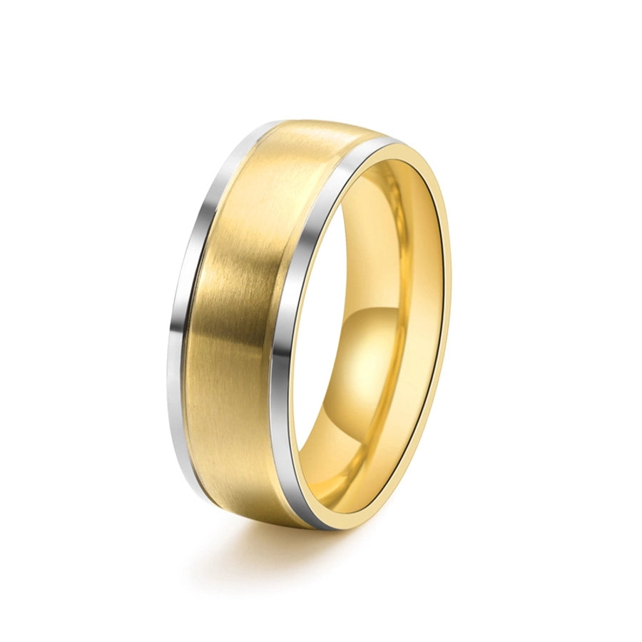 Geometric Ring [304 Stainless Steel Plating 18K Gold Plated]