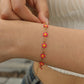 Cherry/Heart/Flower Bracelets [201 Stainless Steel,18K Gold Plated]