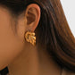 Mix Designs Earrings [304 Stainless Steel,18K Gold Plated]