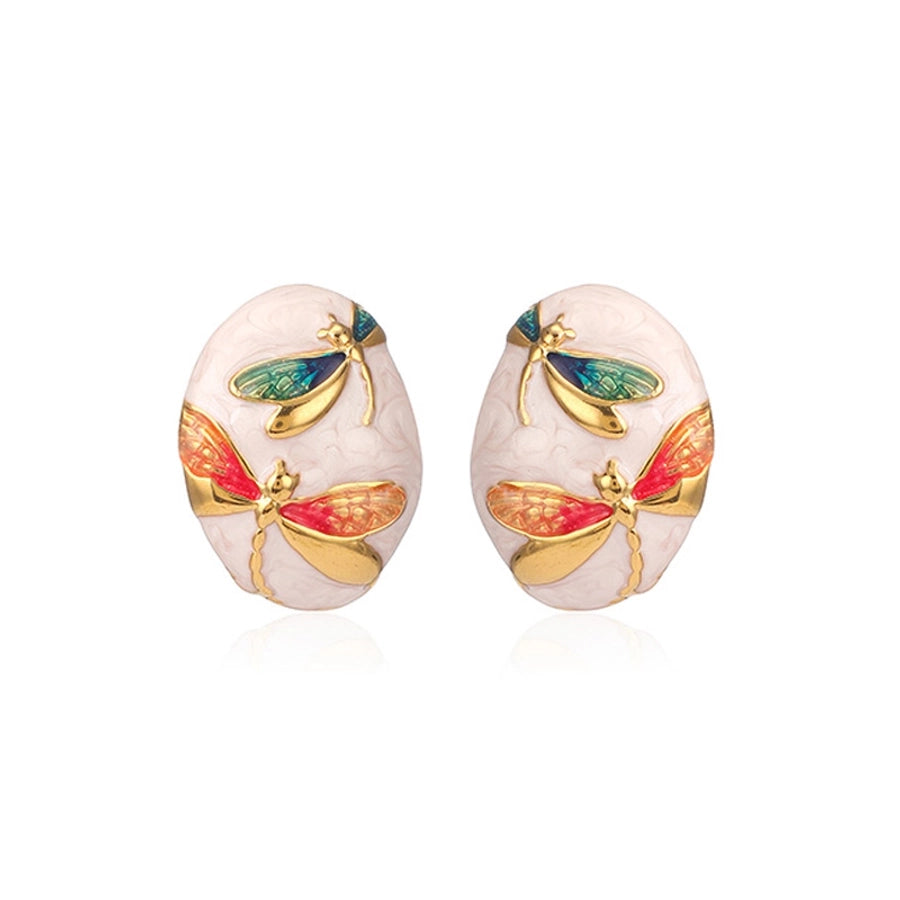 Mosquito Enamel Plating Earrings [304 Stainless Steel]