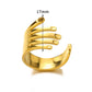 Mix Style Ring [304 Stainless Steel 18K Gold Plated]