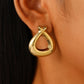 Mix Designs Earrings [304 Stainless Steel, 18K Gold Plated]