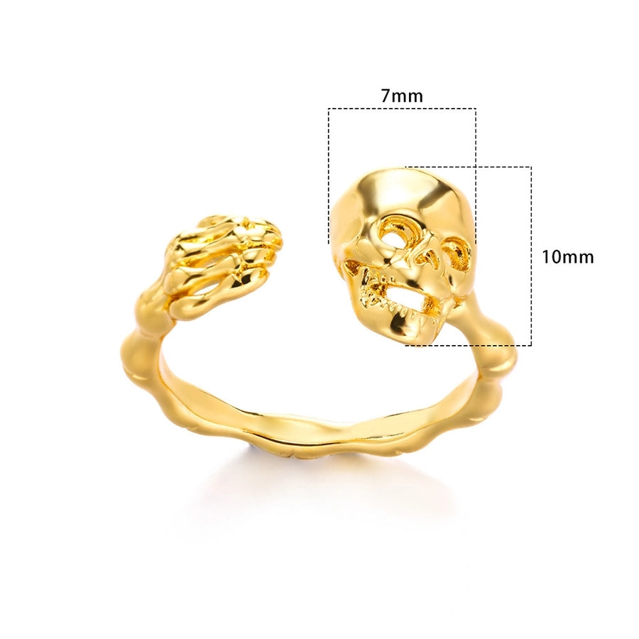 Mix Designs Ring [304 Stainless Steel 18K Gold Plated]