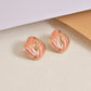 Pastel Gold Earrings [304 Stainless Steel,18K Gold Plated]