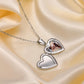 Heart Shape Shell Necklace [304 Stainless Steel,18K Gold Plated]