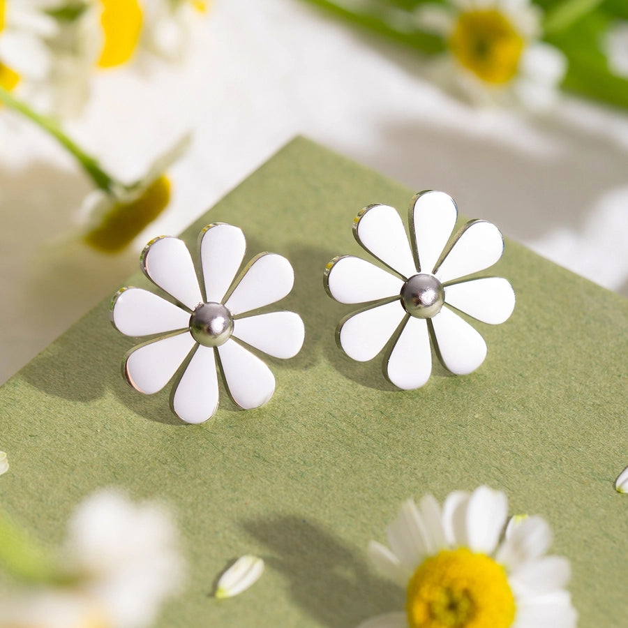 Little Daisy Earrings [304 Stainless Steel]