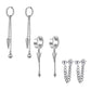 Sets of Drop Earrings [ Stainless Steel]