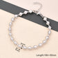 Round Oval Beads Bracelets [304 Stainless Steel]