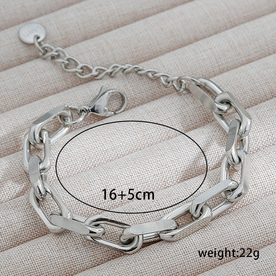 Link Chain Bracelet [304 Stainless Steel]