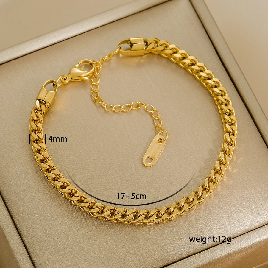 Various Styles Chain Bracelets [304 Stainless Steel]