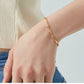 Full Heart Shape Bracelet/Necklace [304 Stainless Steel,18K Gold Plated]