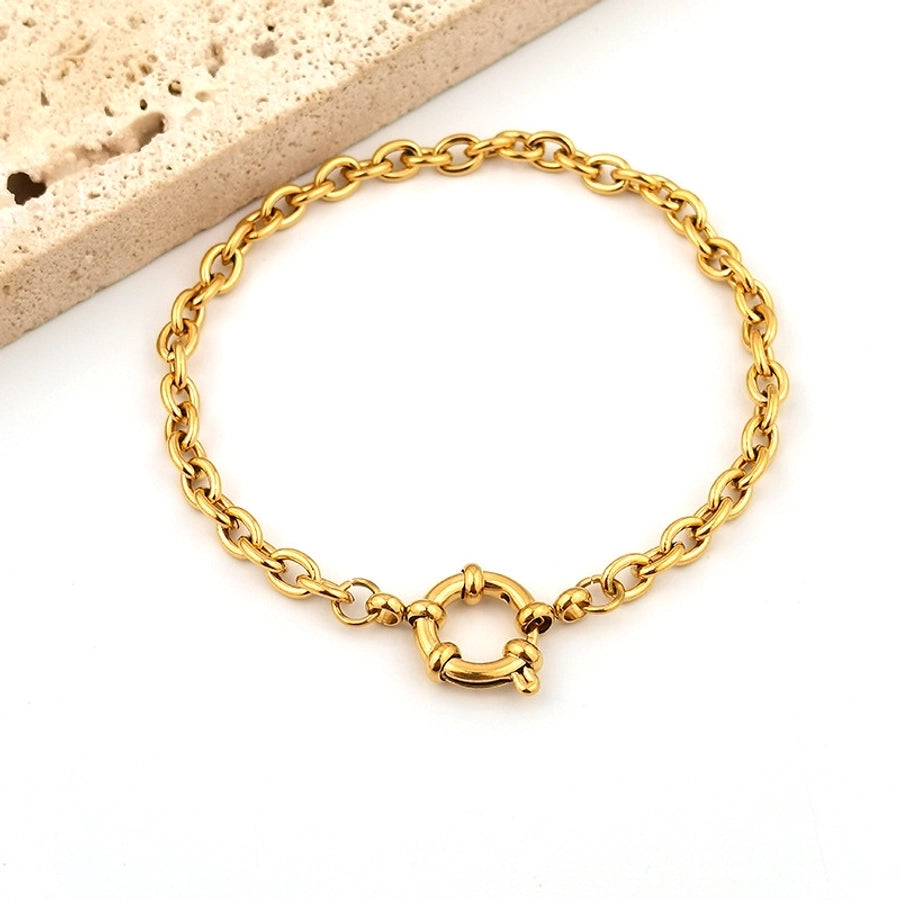 Pulsera para encantos [304 acero inoxidable]