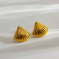 Modern Style Earrings [304 Stainless Steel,18K Gold Plated]