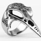 Retro Geometric 304 Stainless Steel Men'S Rings