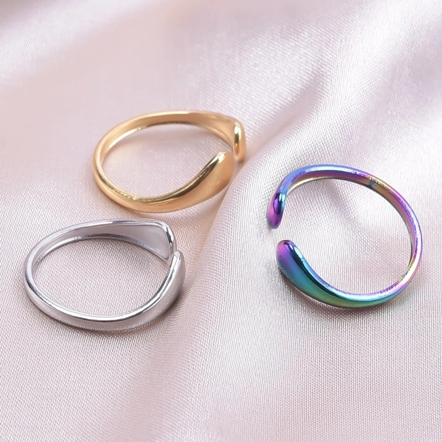 Solid Color Ring [304 Stainless Steel]