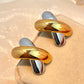 Mix Silver Gold Designs Earrings [304 Stainless Steel,18K Gold Plated]