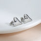 Heart Shape Earrings/Necklace [304 Stainless Steel]