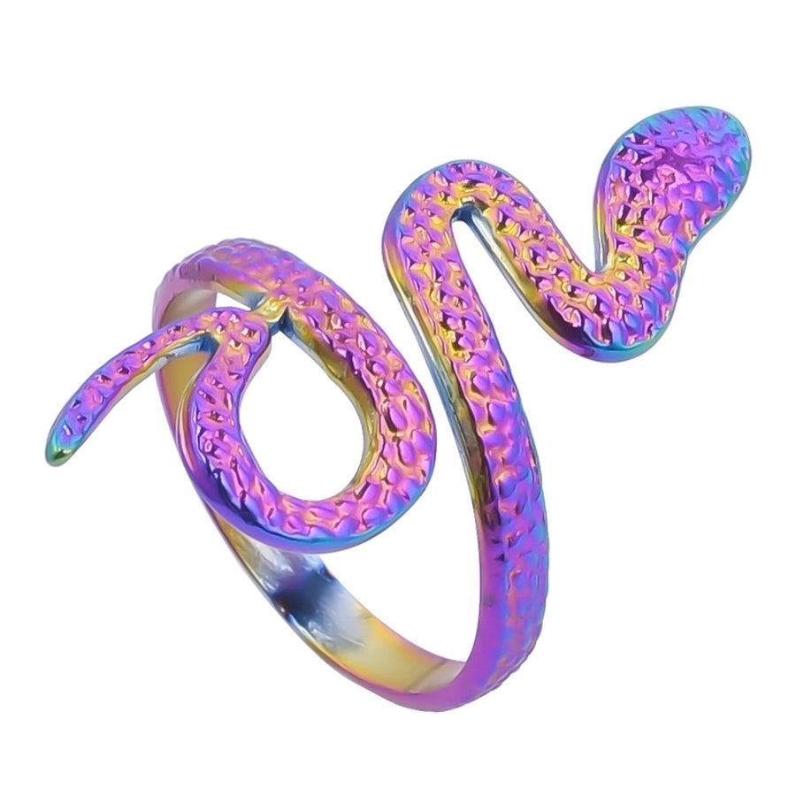 Snake Ring [304 Stainless Steel, 18K Gold Plated]